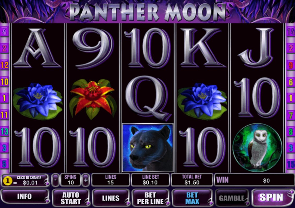 Игровой Автомат Panther Moon Playtech