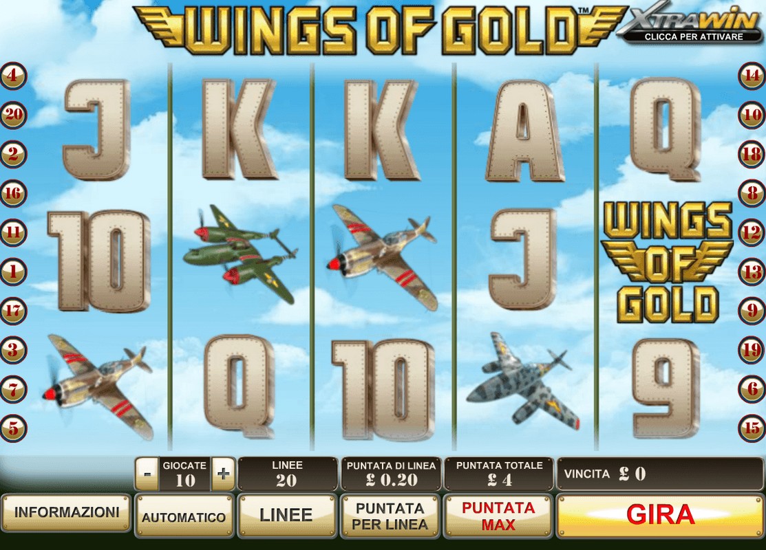 игровой автомат wings of gold