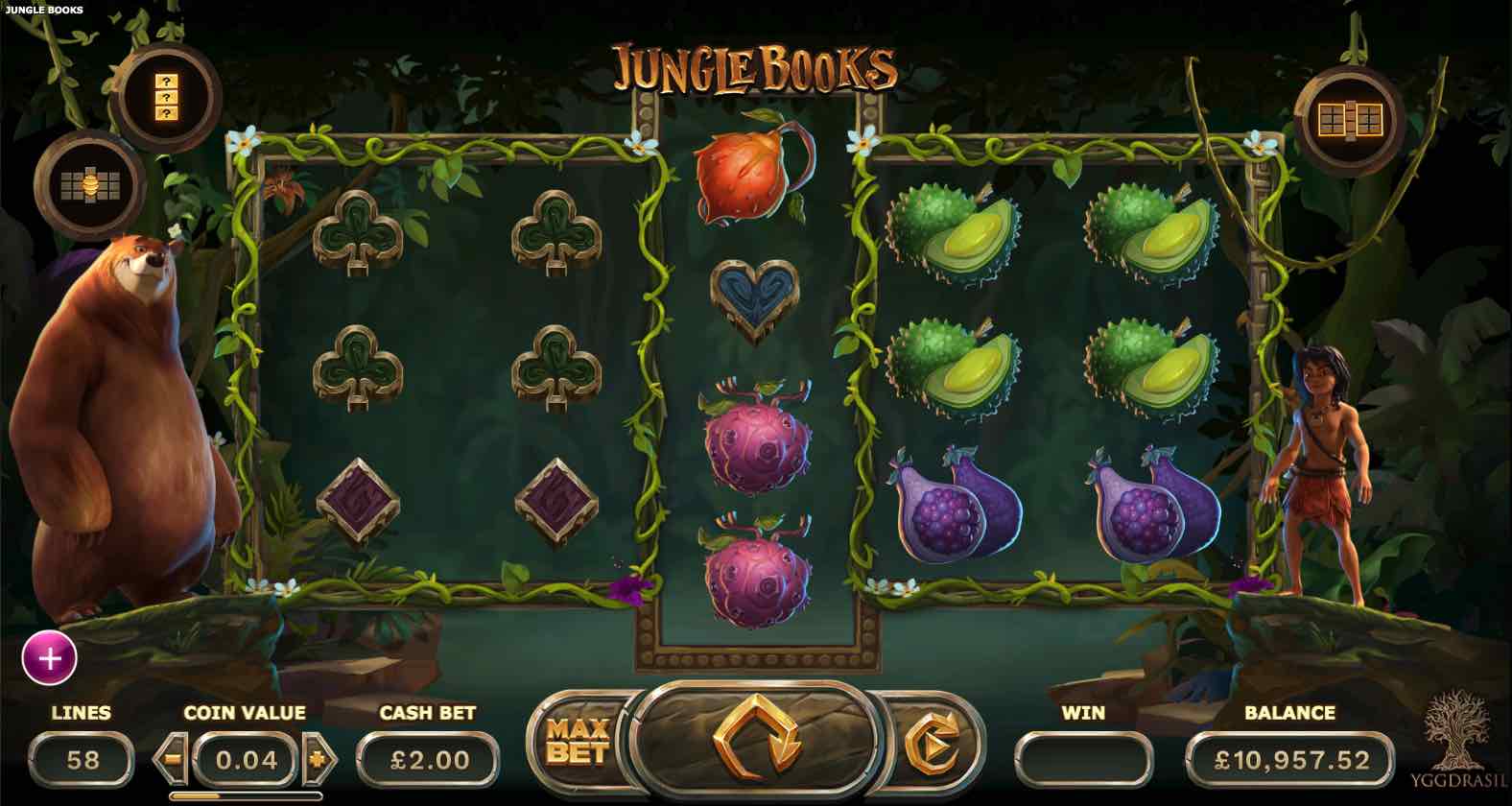 игровой автомат jungle books обзор