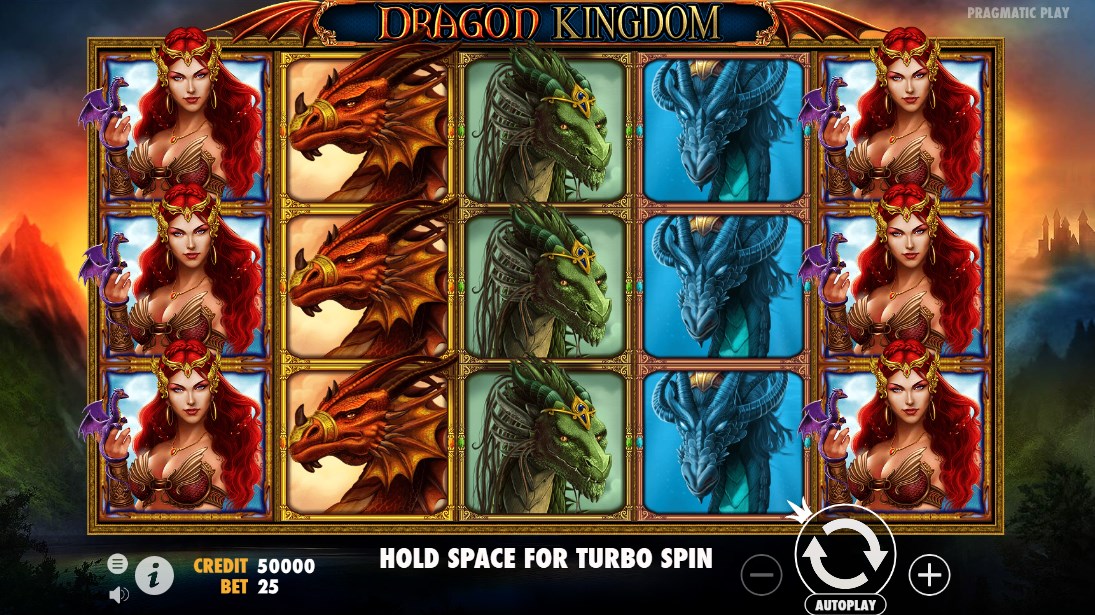Играть бесплатно Dragon Kingdom