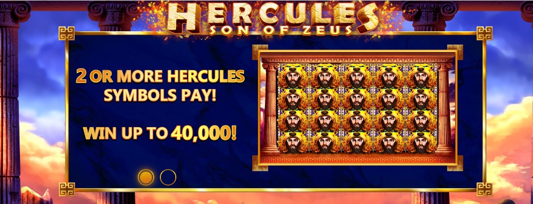 Hercules Son of Zeus бесплатный игровой автомат
