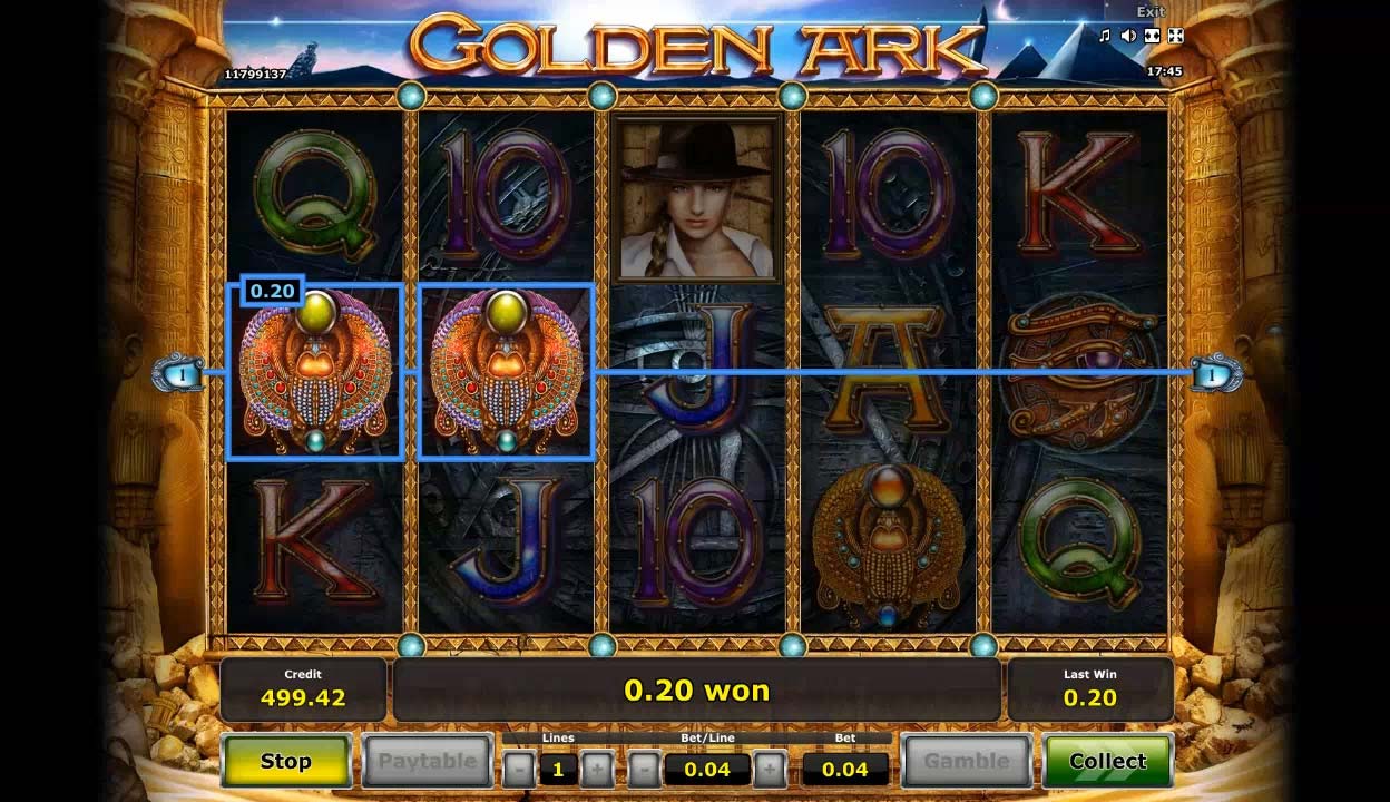 Golden Ark Описание Игрового Автомата