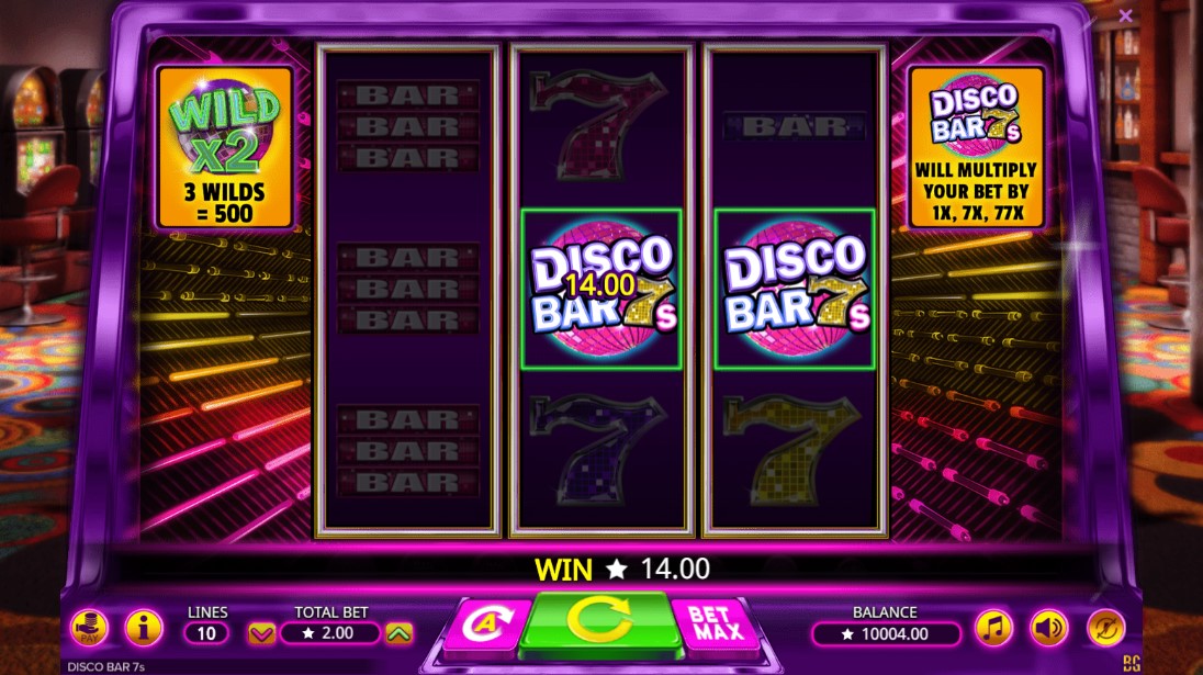 Disco Bar 7s слот играть