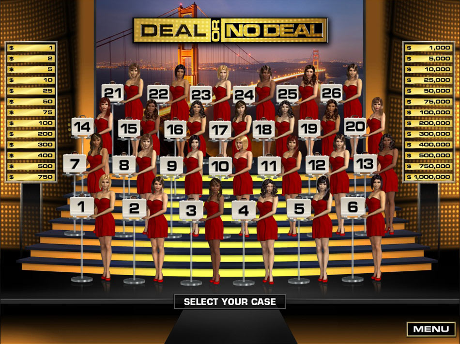 Deal or No Deal это американское шоу, в котором игрокам дают шанс выиграть ...