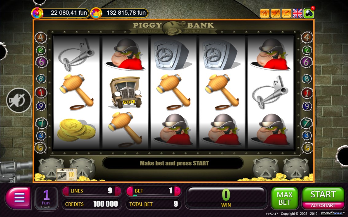 Piggy bank игровой автомат игровые автоматы на рубли с бонусом