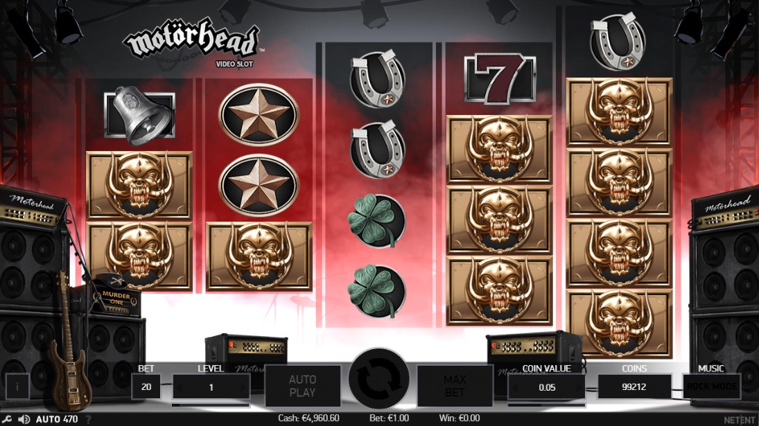 Бесплатный игровой автомат Motörhead