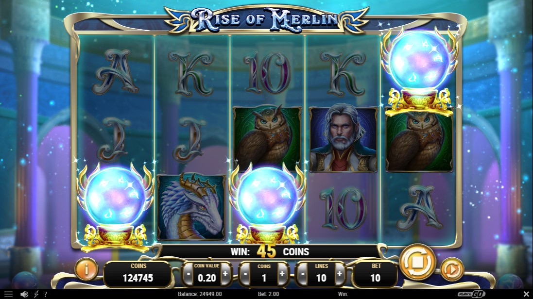 Rise of Merlin игровой автомат