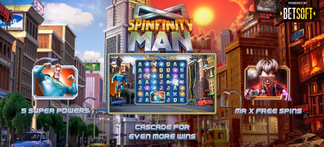 Играть Spinfinity Man бесплатно