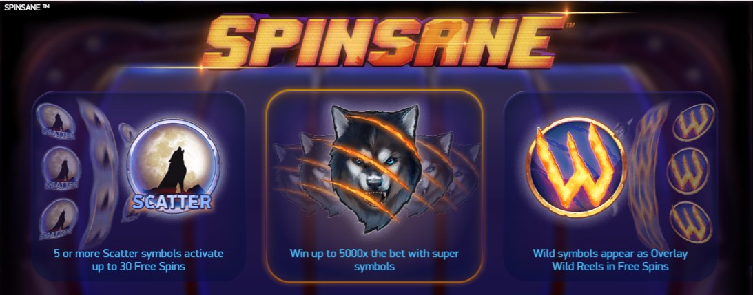 Играть Spinsane бесплатно