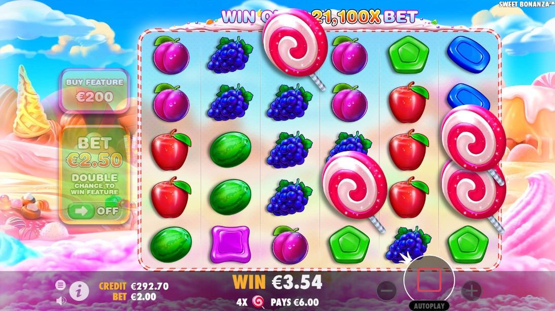 Онлайн игровой автомат Sweet Bonanza