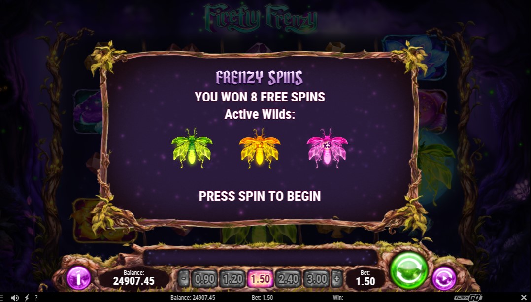 Игровой автомат Firefly Frenzy