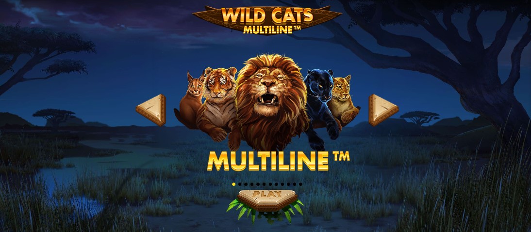 Играть Wild Cats Multiline бесплатно