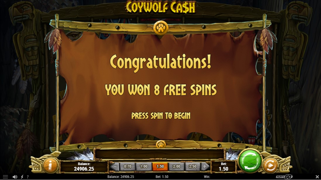 Онлайн слот Coywolf Cash