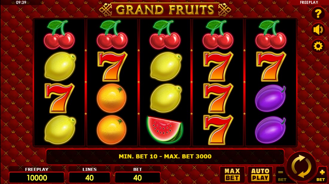 Онлайн слот Grand Fruits