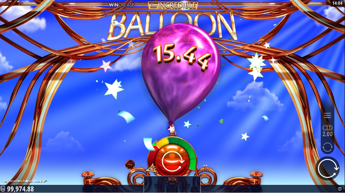 Слот Incredible Balloon Machine играть бесплатно
