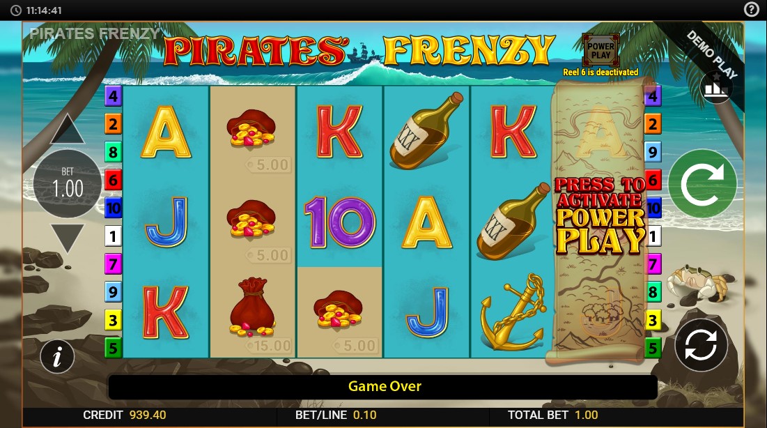 Pirates Frenzy игровой автомат
