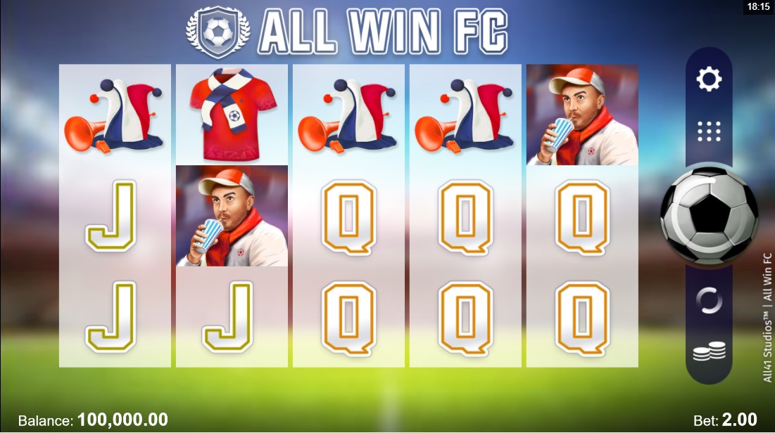 Онлайн слот All Win FC играть бесплатно