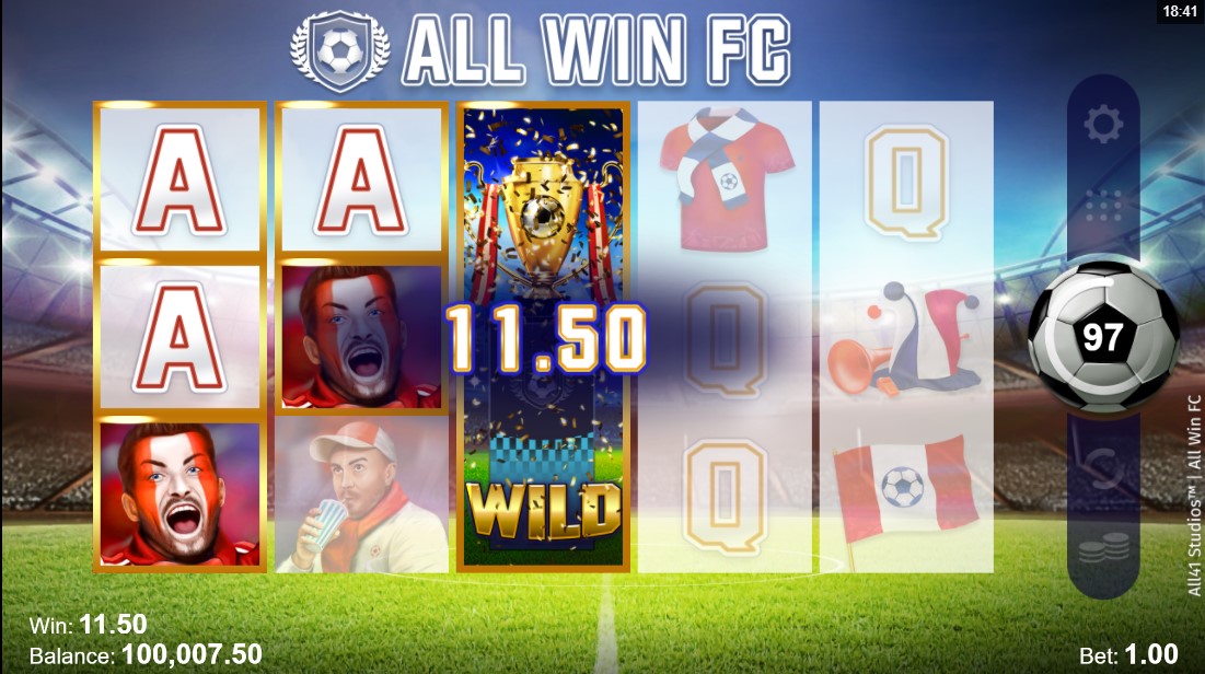 Бесплатный слот All Win FC
