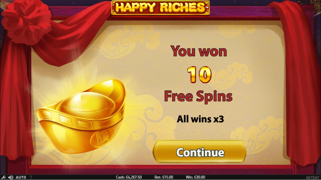 Онлайн слот Happy Riches
