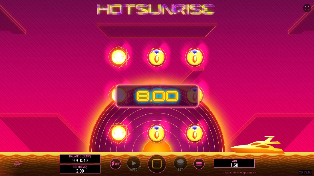 Hot Sunrise free slot
