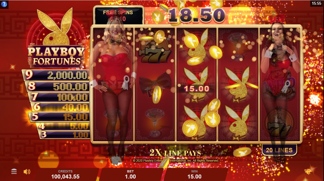 Playboy Fortunes игровой автомат