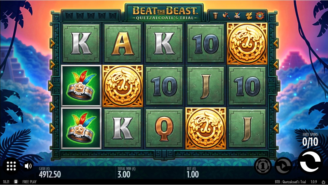 Beat the Beast Quetzalcoatl´s Trial free slot