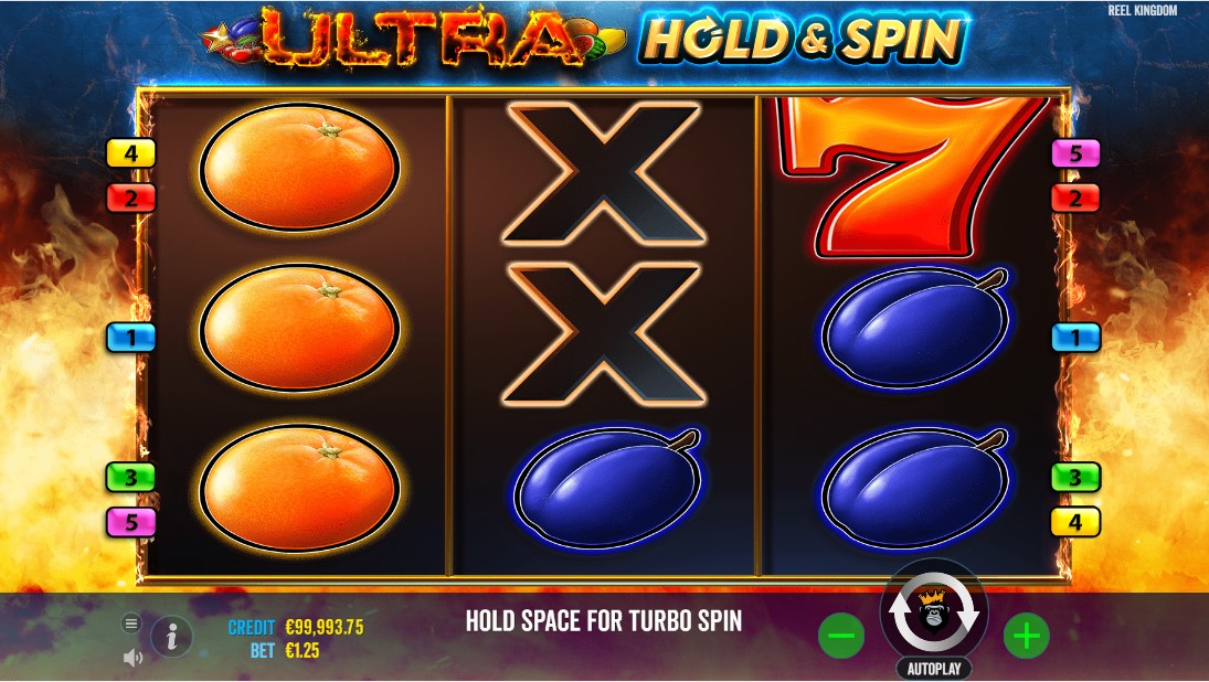 Ultra Hold and Spin бесплатный слот