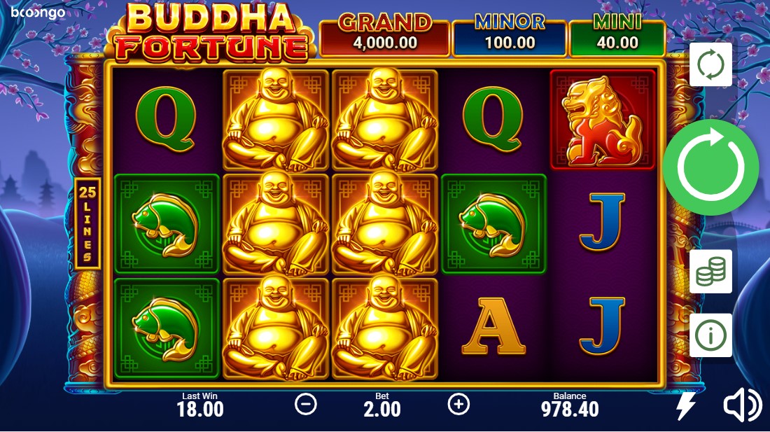 Buddha Fortune игровой автомат