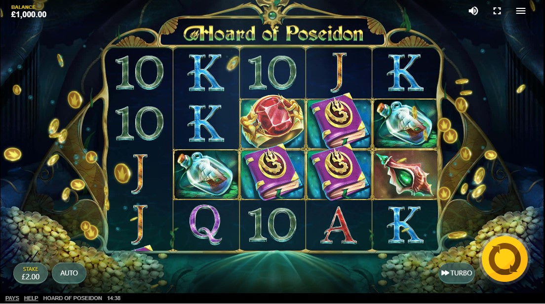 Hoard Of Poseidon онлайн слот