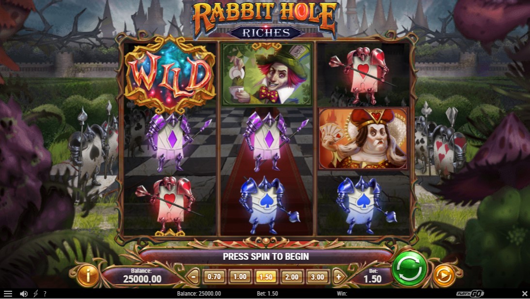 Игровой автомат Rabbit Hole Riches