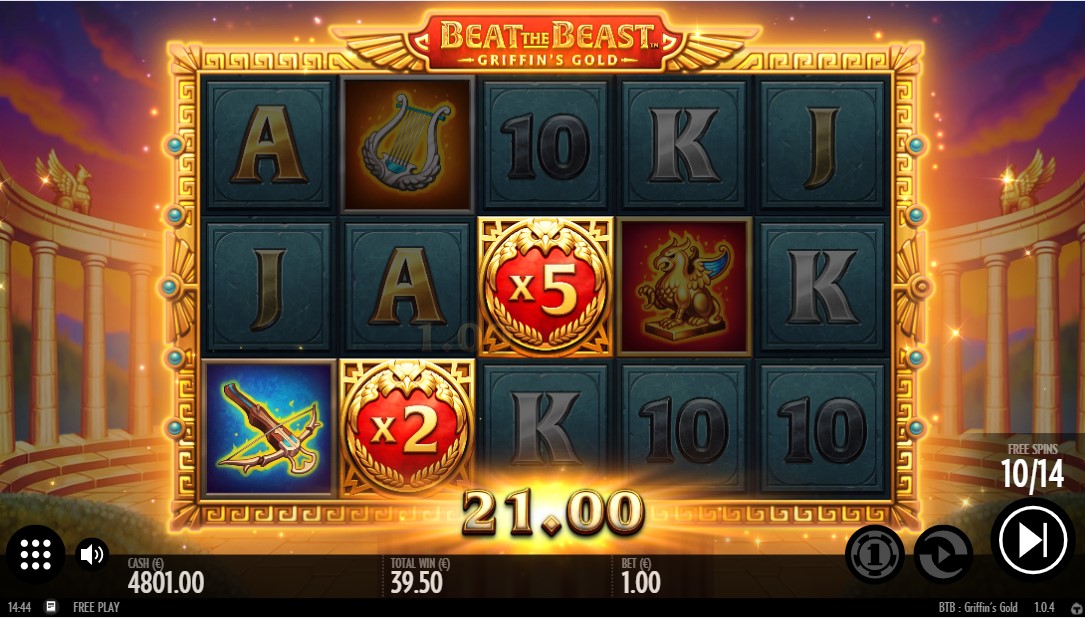 Beat the Beast Griffins Gold игровой автомат