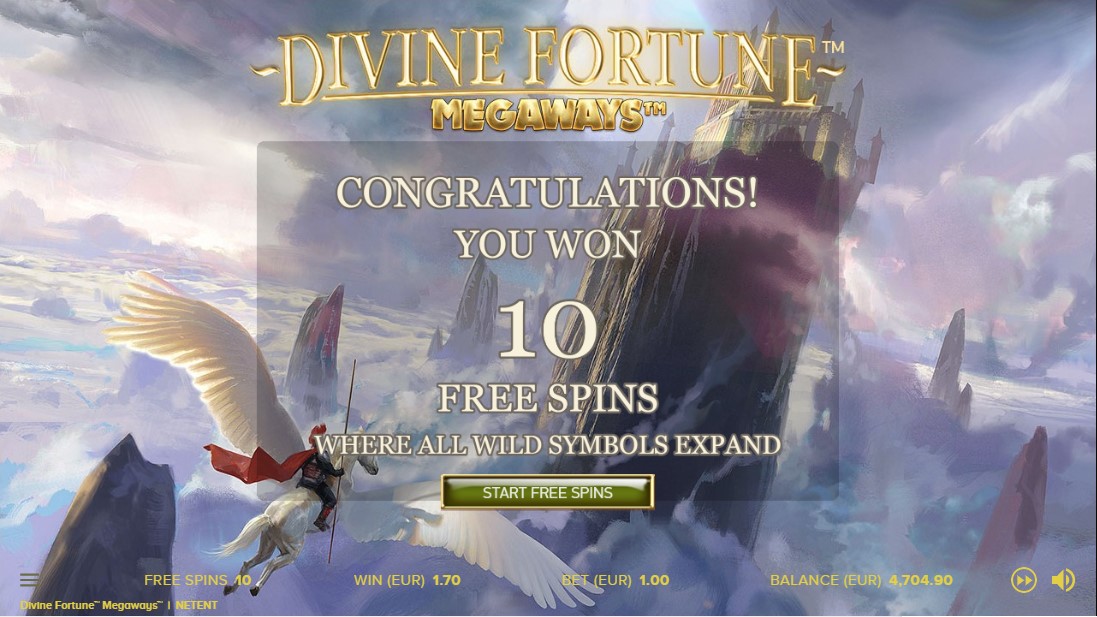 Divine Fortune Megaways игровой автомат