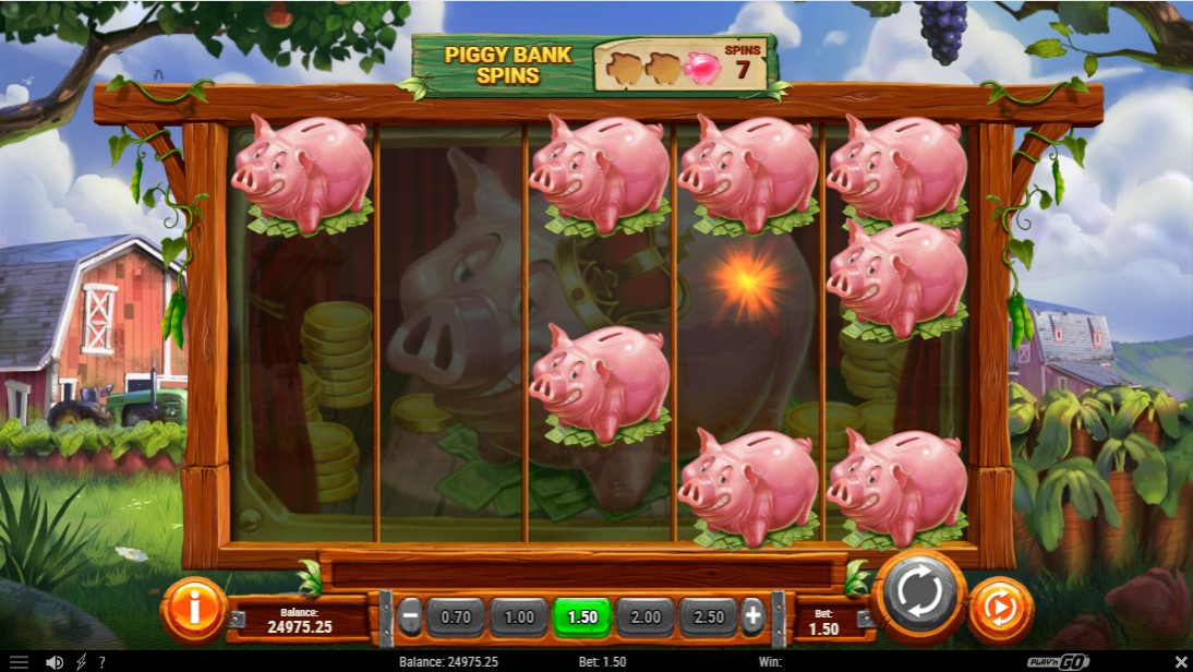 Игровой автомат Piggy Bank (Свинья копилка) от Belatra - играть бесплатно и без регистрации онлайн