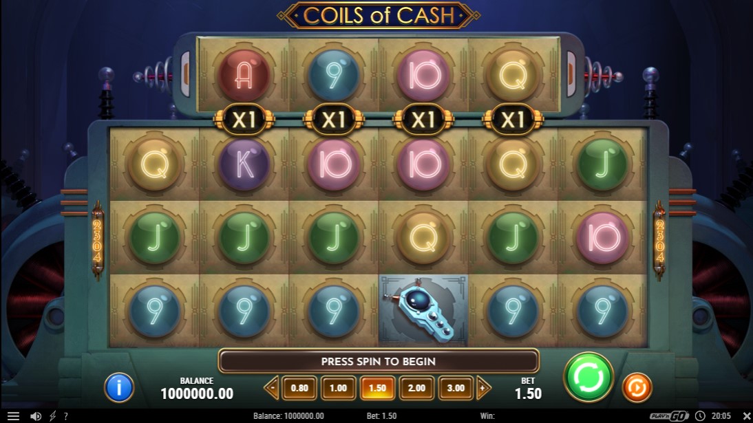 Free slot Coils of Cash