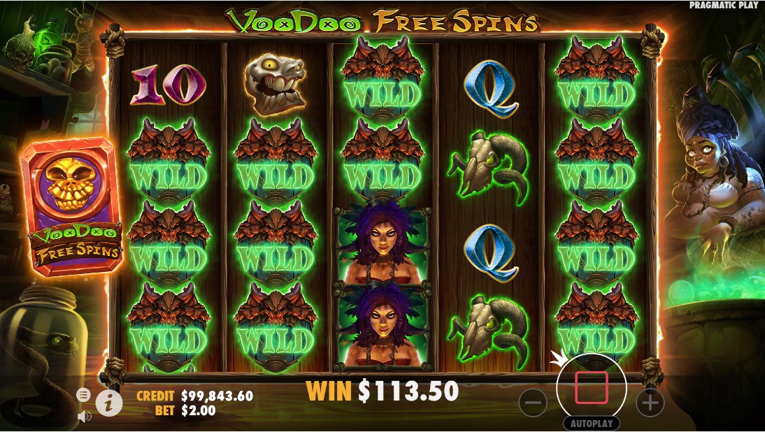 Voodoo Magic игровой автомат