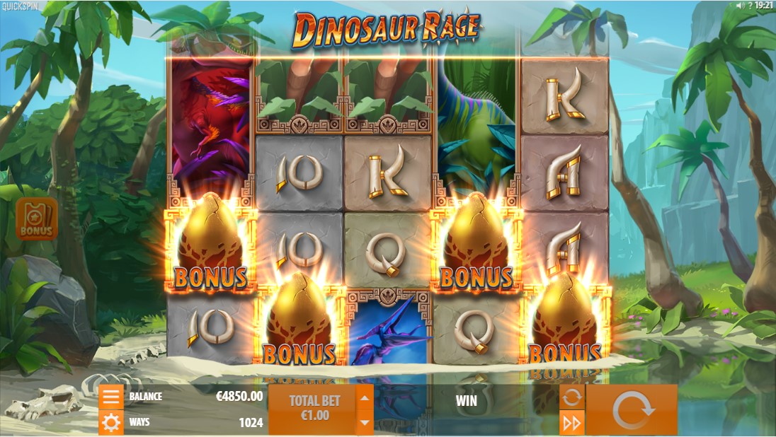 бесплатный слот Dinosaur Rage