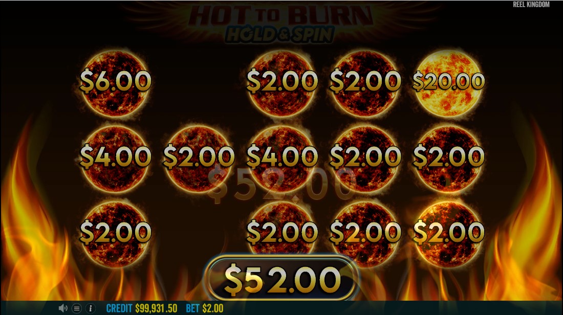 free slot Hot to Burn – Hold and Spin
