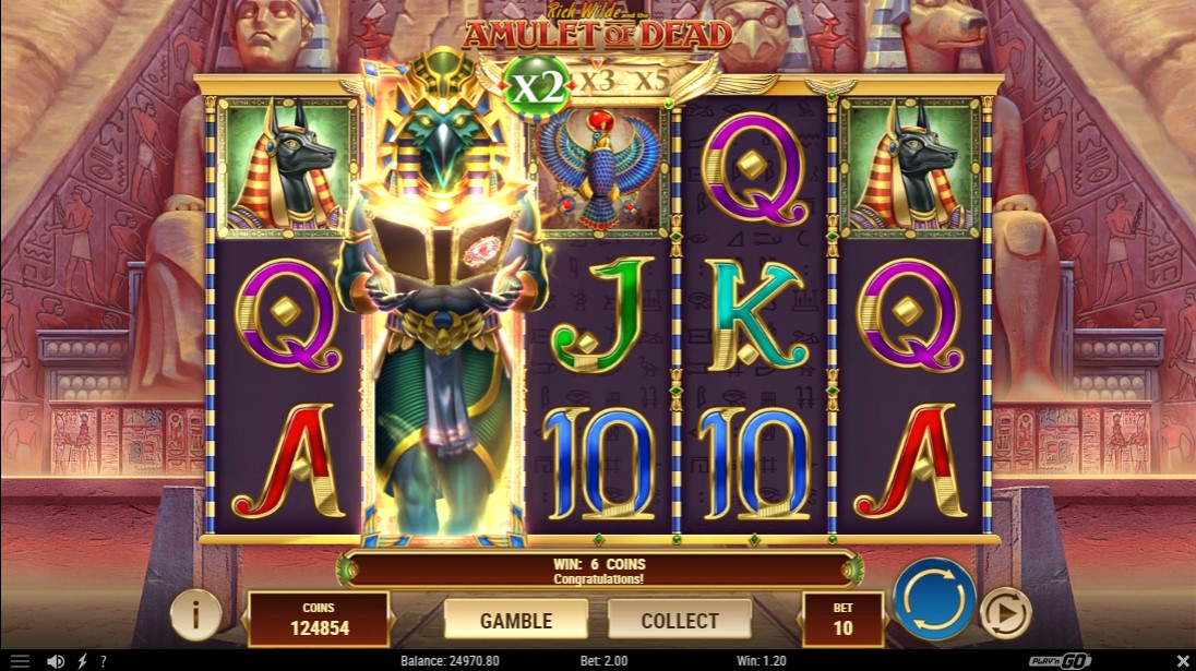 Rich Wilde And The Amulet of Dead free slot